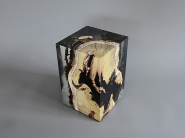 Stump Stool _ Mulberry